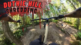 Duthie Hill Sessions! // Learning One Handers // PNW Mountain Biking #mtb #mountainbike