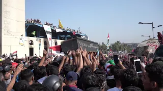 Iraqis continue to protest in Baghdad's Tahrir square | AFP