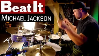 Michael Jackson - Beat It - Drum Cover (🎧High Quality Audio)