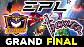 CRAZY GRAND FINAL !! TEAM TICKLES vs NINJA PENGUINS - EPL SEASON 16 DOTA 2