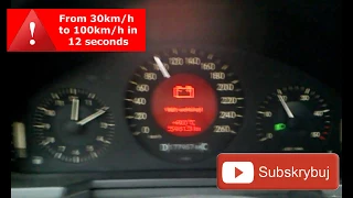 Mercedes E 220 Cdi w 211 Acceleration !