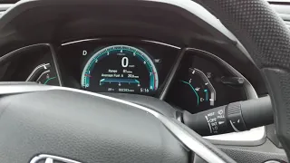 Honda Hack: display turn-by-turn directions in the instrument cluster of civic