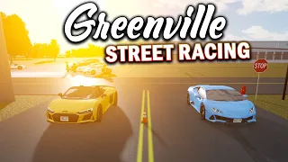 CRAZY STREET RACING!!! || ROBLOX - Greenville Roleplay