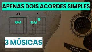 3 músicas fáceis com APENAS 2 acordes no violão | Profº Gabriel Rodrigues