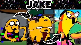 PIBBY Jake: Phase 1,2,3 (Come and Learning with Pibby/FNF Mod Hard)