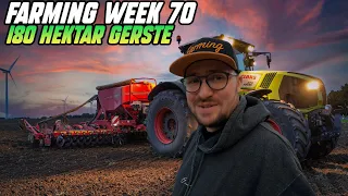 Farming Week 70 | 180 Hektar Gerste müssen in den Boden