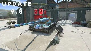 World of Tanks Blitz | NEW Garage Soundtrack (Update 9.8)