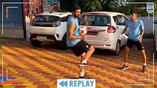 Teqball game at Mumbai City FC Camp