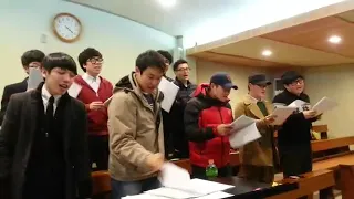 2013년 송현성당 성탄 성가대연습