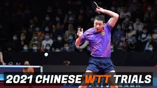 Xu Xin vs Liu Dingshuo | 2021 Chinese WTT Trials and Olympic Simulation (R16)