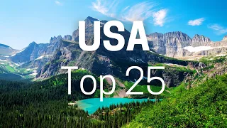 Top 25 Places USA - 4K Travel Video