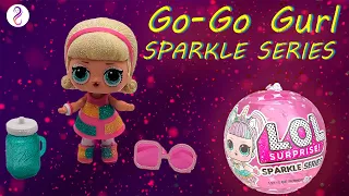 LOL Surprise Sparkle Series Collection Go-Go Gurl! 360 Doll Showcase