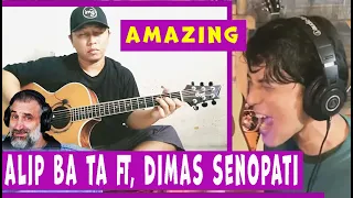 Alip ba ta ft Dimas Senopati - Dream Theater - Another day - singer reaction