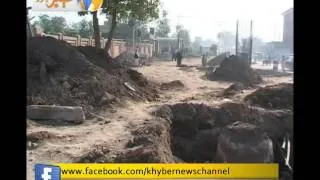 illegal car parking in Peshawar