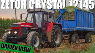 Zetor Crystal 12145 Driving from the GoPro view