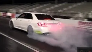 2012 Mercedes E63 BiTurbo - Tune Only - Drag Race Video - 11.16 @ 127.45 mph (205 kmh) Road Test®