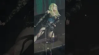 Madonna crashes to stage mid song in Seattle concert mishap...