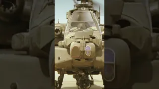 AH-64E Apache Guardian. Sight to strike fear into the enemy #shorts #military