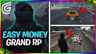 Grand RP: Best Ways To Make MONEY! | Easy Money Grand RP | Best Money Method Grand RP | GTA 5 RP