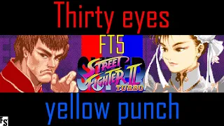 Super Street Fighter 2 Turbo - Thirty eyes [Fei Long] vs yellow punch [Chun-Li] (Fightcade FT5)