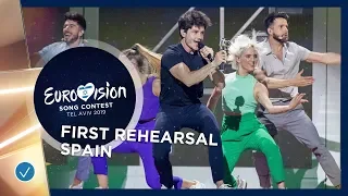 Spain 🇪🇸 - Miki - La Venda - First Rehearsal - Eurovision 2019
