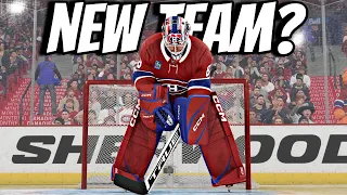 NHL 24 Goalie Be A Pro #11 | NEW TEAM NEW ME