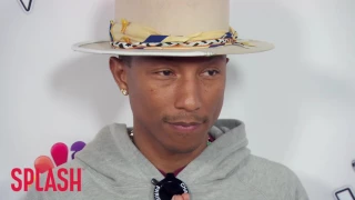 Pharrell Williams Admits He Doesn’t Change Triplet’s Diapers | Splash News TV