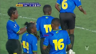 TANZANIA BARA 9-0 S SUDAN KUSINI: HIGHLIGHTS (CECAFA WOMEN'S CHALLENGE - 16/11/2019)