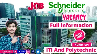 Schneider electric it Bu BEF Factories  job vacancy 2022 Full details Apply now link in description