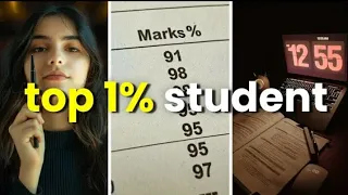 how to be the PERFECT student 100 study tips,discipline,routine, productivity hack to get 95 % marks