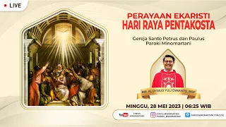 Perayaan Ekaristi Hari Raya Pentakosta - Misa Minggu Pagi 28 Mei 2023 06:25 WIB Paroki Minomartani