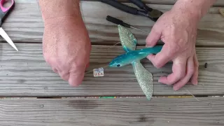 How to make a Yummee Flying Fish "Cow Tuna" Kite Rig