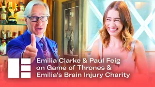 Emilia Clarke & Paul Feig on Game of Thrones & Emilia's Brain Injury Charity | Edinburgh TV Festival