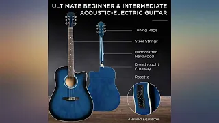 Best Choice Products Beginner Acoustic Electric Guitar Starter Set 41in w//All Wood review