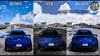 GTA 5REDUX VS NaturalVision Remastered VS QuantV Complete Graphics Comparison Read Discription #2