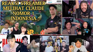 REAKSI STREAMER MELIHAT CLAUDE SKYLAR NOMOR 1 DI DUNIA❗️- RRQ VS AURA MATCH 2