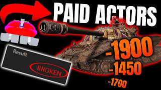 Paid actors VS Object 279e.... World of Tanks
