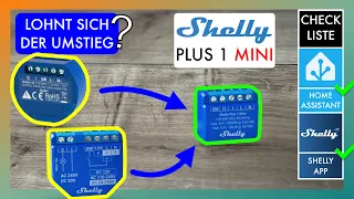 Shelly Plus 1 Mini Review - Anleitung für die Shelly App & Home Assistant