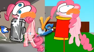 Amy vs Pinkie - FNF Remake vs Original