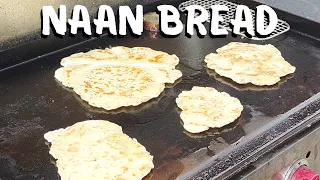 2 Ingredient Naan bread on the Griddle | Beginner Griddle Recipe