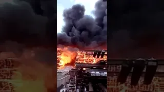 В Тындинском районе горели шпалы