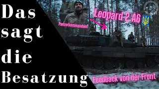 Leopard 2 A6 in der Ukraine - Interview mit der Besatzung @UNITED24media