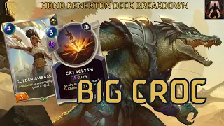 Big Croc Gameplay - Mono Renekton With Cataclysm Feels Amazing | Legends of Runeterra