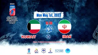 Kuwait VS Iran : 2023 IIHF Ice Hockey Women's Asia and Oceania Championship, Bangkok : Game 5