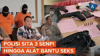 Polisi Sita 3 Pistol dan Alat Bantu Seks dari Pembunuh Remaja yang Dicekoki Narkoba