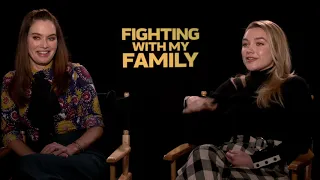"FIGHTING WITH MY FAMILY" - Interview with Florence Pugh & Lena Headey