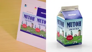 Direct-to-substrate Proofing of Packaging with Mutoh's ValueJet 628MP Digital Piezo Inkjet Printer