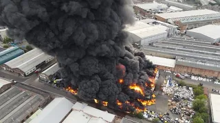Big Fire In Tyseley Birmingham today, Subscribe For More