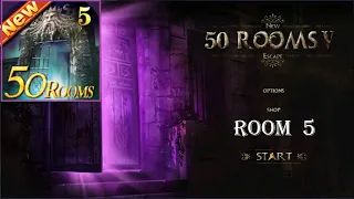 New 50 Rooms Escape V level 5 walkthrough.