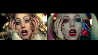 Hillywood Suicide Squad Parody /Lady Gaga Judas side-by-side comparison